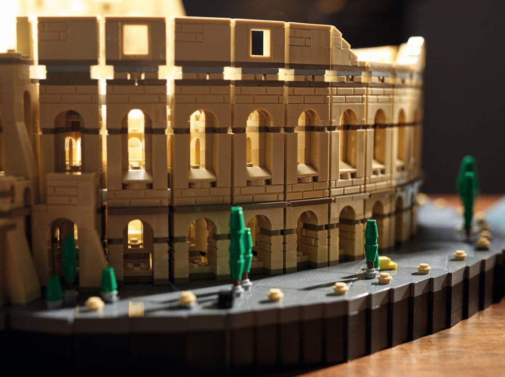 Lego revela su set más grande el coliseo romano en más de 9000 piezas