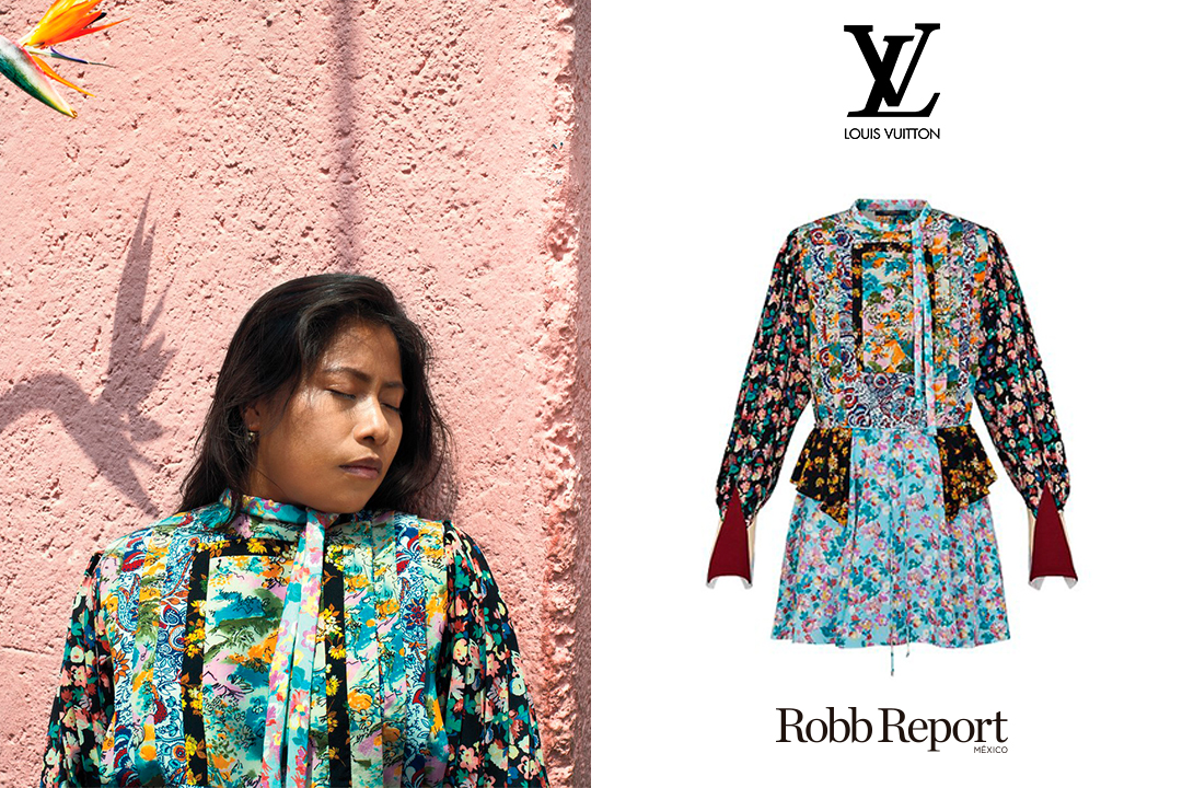 Presume Yalitza Aparicio vestido carísimo Louis Vuitton