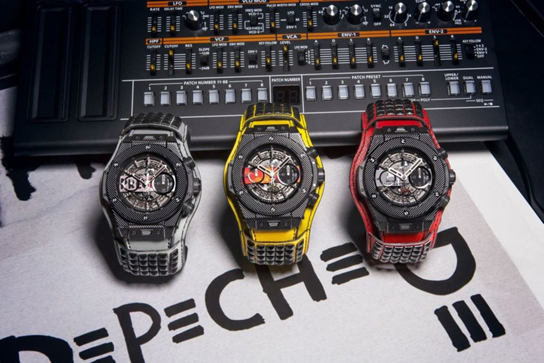 Estos relojes de Hublot se inspiraron en la música de Depeche Mode