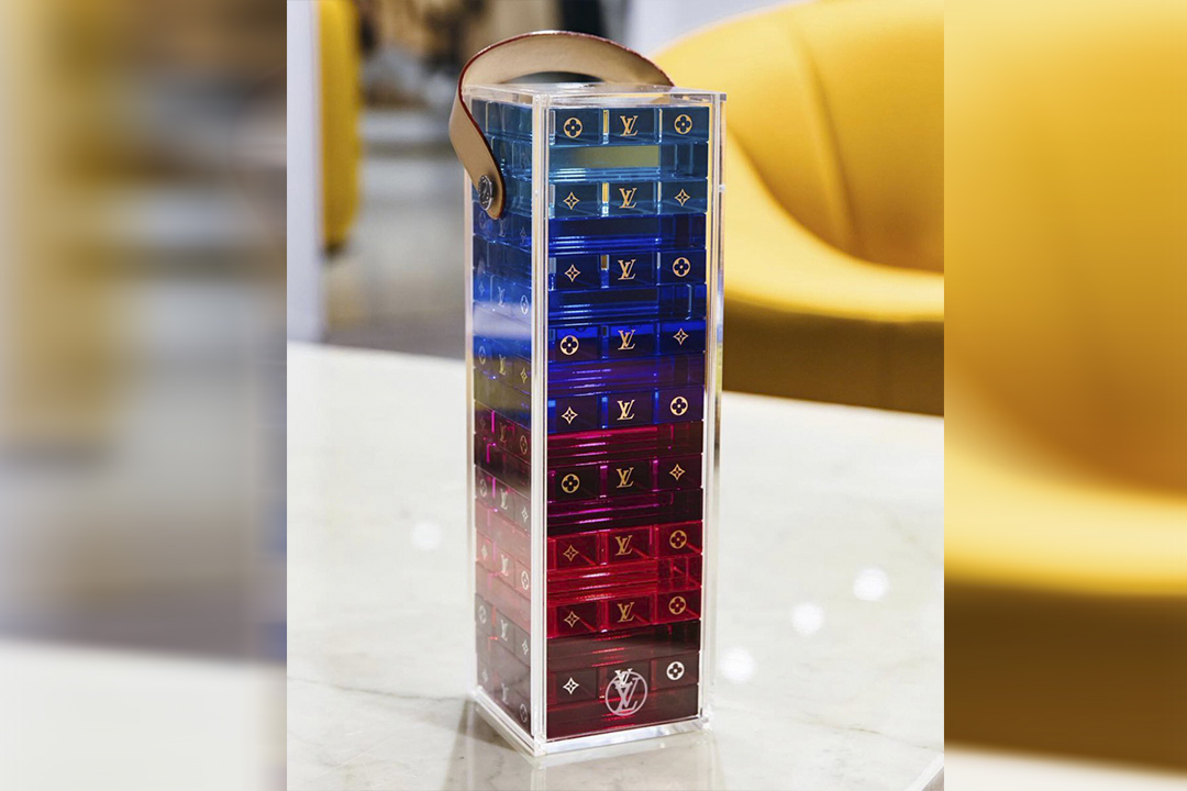 Jenga de Louis Vuitton, el colorido -y lujoso- juego de mesa que necesitas tener