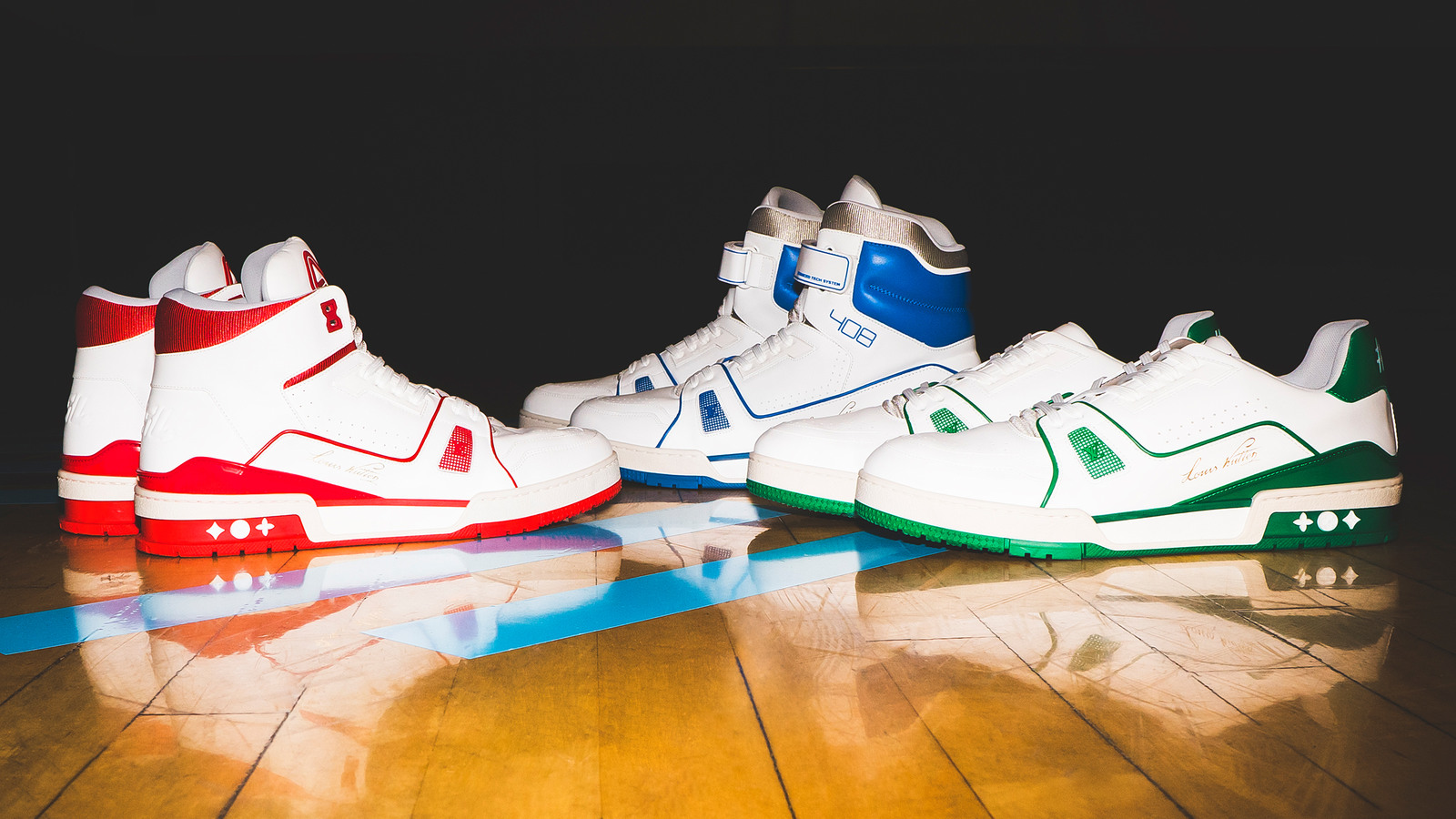 LV TRAINER, las nuevas zapatillas de baloncesto de Louis Vuitton