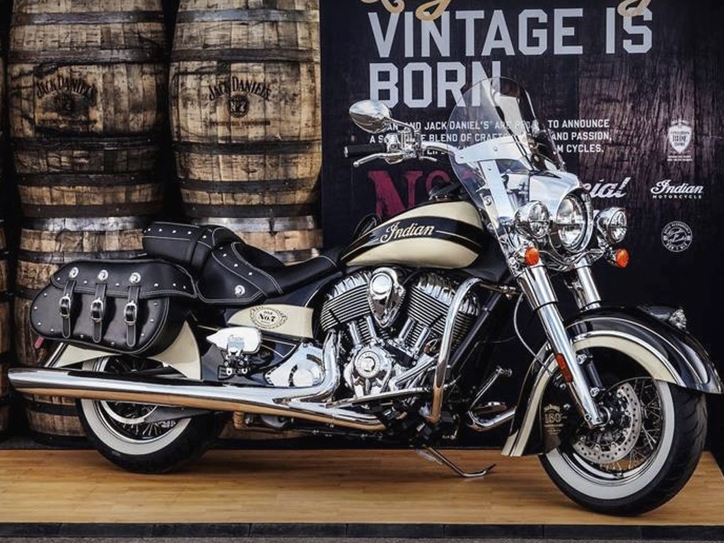 Subastarán motocicleta de Jack Daniel´s e Indian Motorcycle