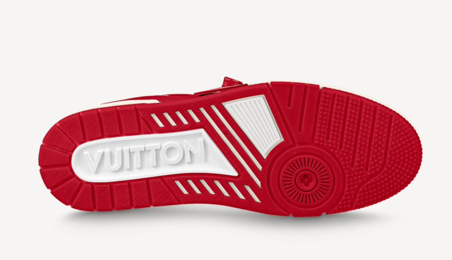 Louis Vuitton presenta su nueva zapatilla LV Trainer colaboración con  (RED), la organización para luchar contra el sida diseñada por Virgil Abloh  – Zarpado