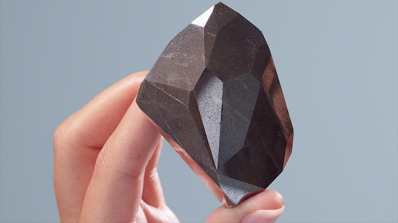 Enigma, el diamante negro que proviene del espacio exterior, será subastado