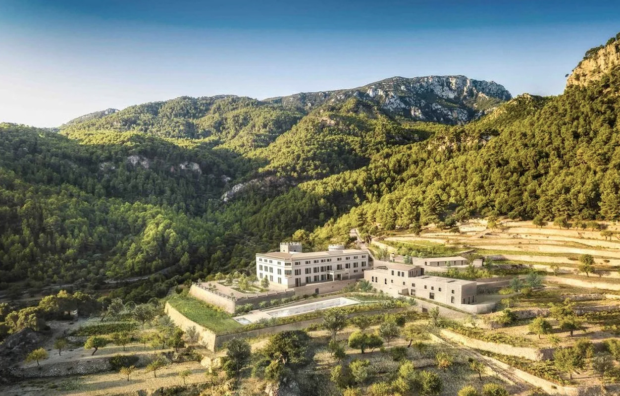 El nuevo hotel de Richard Branson en España, Son Bunyola, está dentro de un Patrimonio de la Humanidad