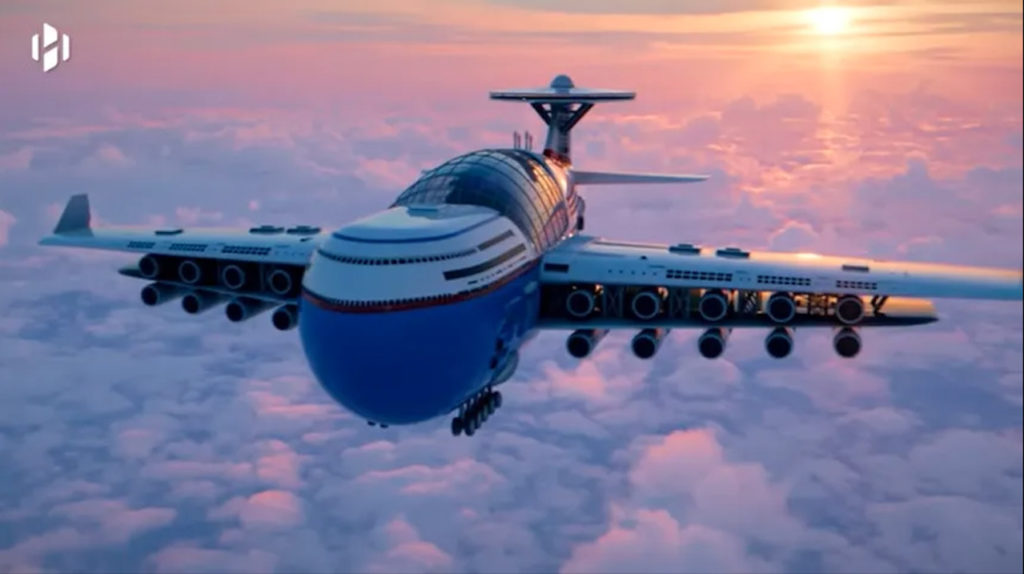 Sky Cruise vuela como un avión, luce como un crucero y es un hotel para 5 mil huéspedes