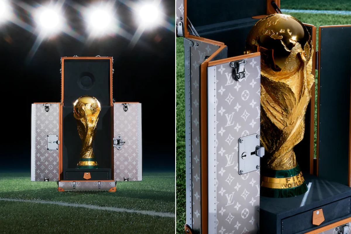 Estuche de Louis Vuitton Copa del Mundo Qatar 2022, el nuevo