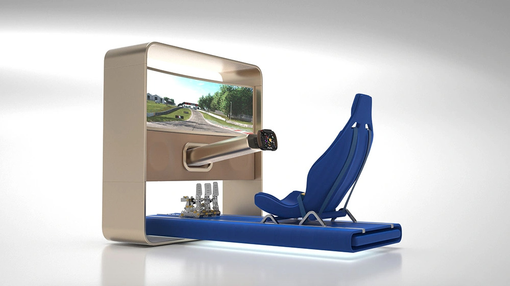 Este simulador de carreras de diseño inteligente convertirá tu sala en una pista de F1