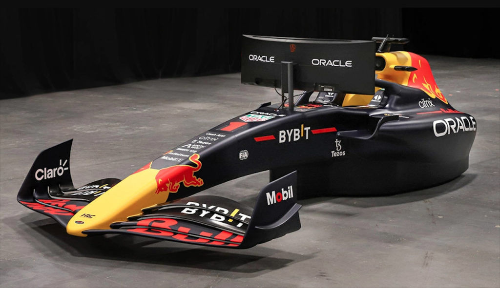 Oracle Red Bull Racing está vendiendo un simulador de carreras igual al que usan sus pilotos de F1