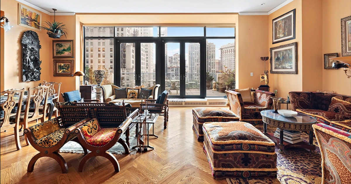 Gianni Versace’s Furniture Comes with This Penthouse in New York