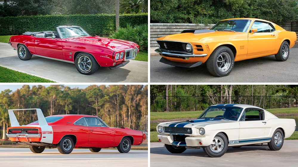 Los 25 mejores muscle cars de todos los tiempos