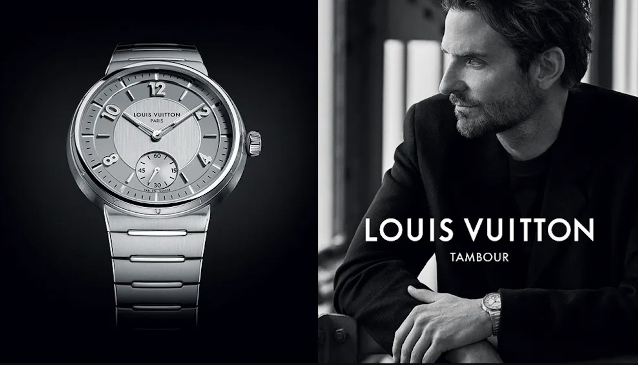 Bradley Cooper estrena nuevo reloj de coleccionista y es de Louis Vuitton