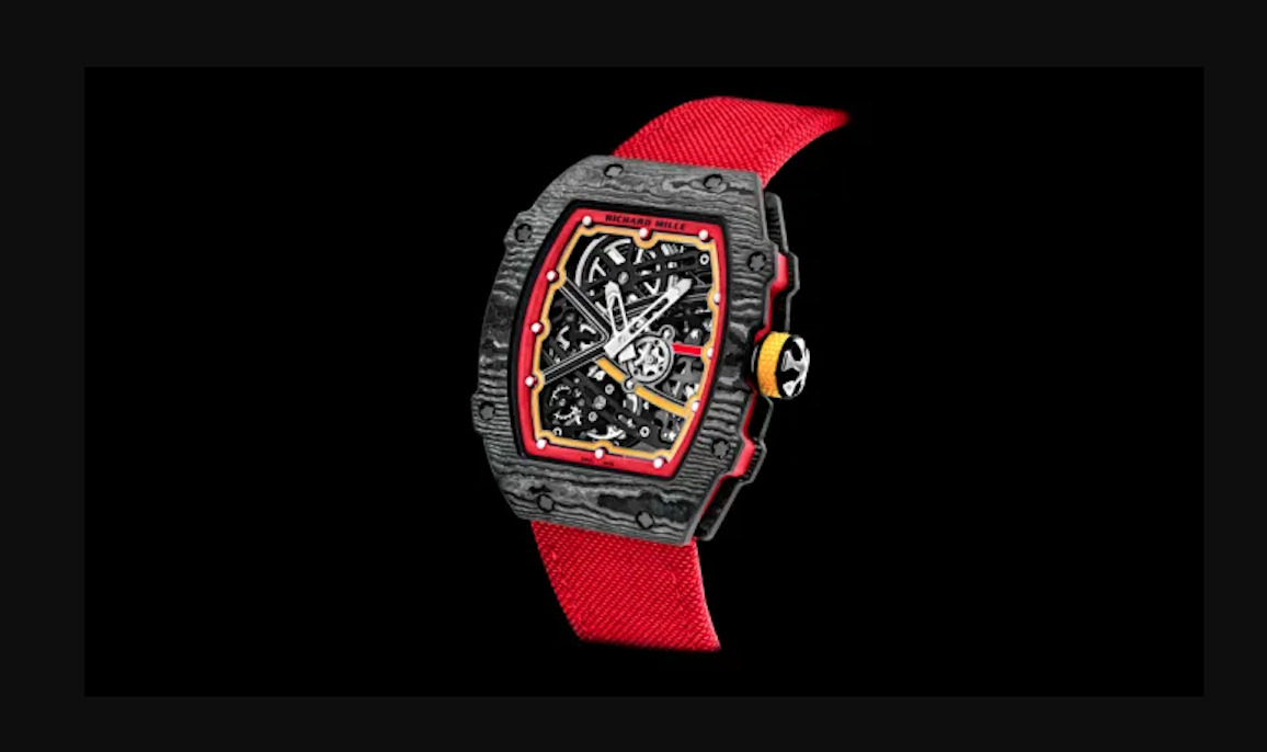 As es el reloj Richard Mille que casi le roban al piloto Carlos Sainz