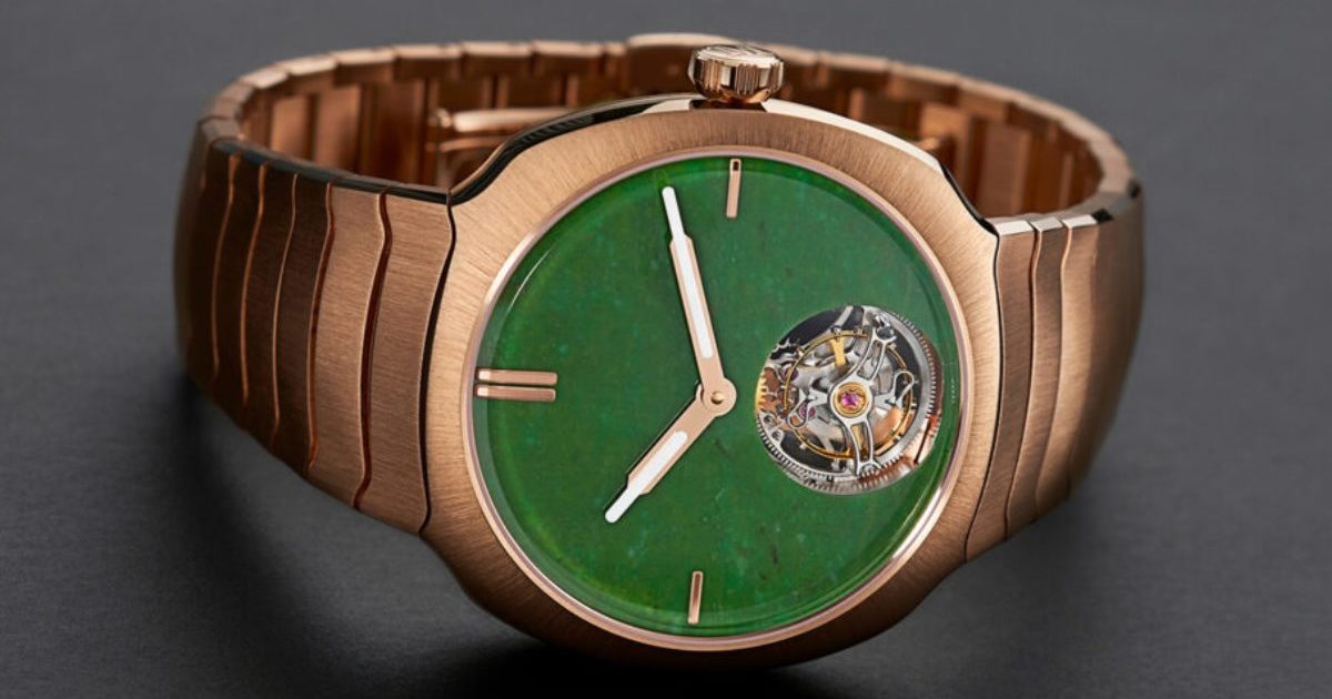 This H. Moser & Cie jade dial will be your new obsession